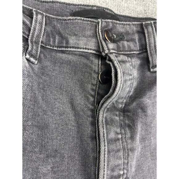 Joe's Jeans Jeans Womens 27 Washed Black The Honor High Rise Straight Distressed - Picture 3 of 10